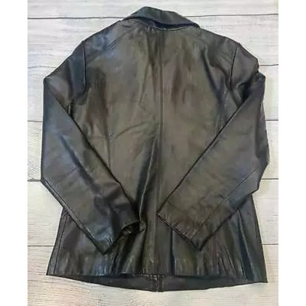 WORTHINGTON GENUINE LAMBSKIN WOMENS COAT - Picture 2 of 6